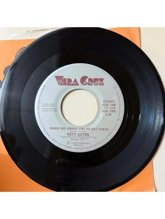 Hoyt Axton - You do not Tango/She's too Lazy to be Crazy 45rpm VG+ R23 - Picture 2 of 2